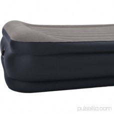 Intex Deluxe Raised Pillow Rest Airbed Mattress with Built-In Pump, Twin, Full and Queen Sizes Available 550402693